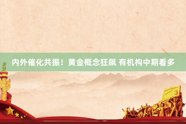 内外催化共振！黄金概念狂飙 有机构中期看多